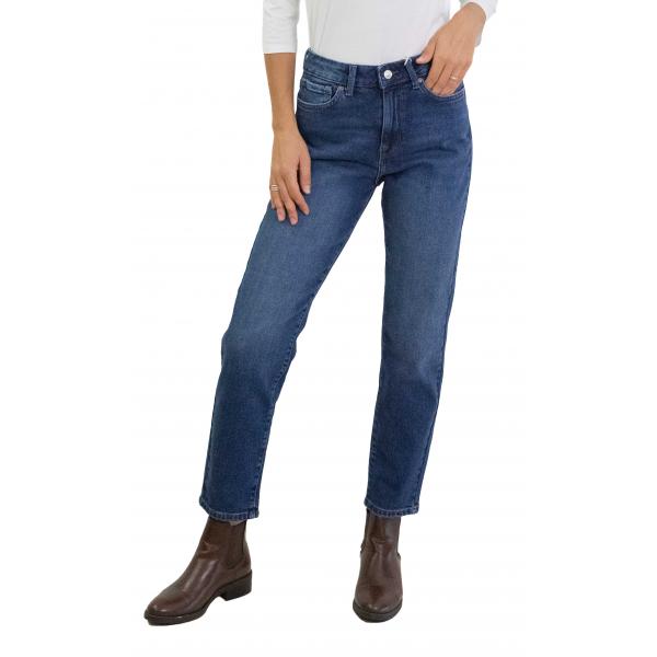 Jeans Vita alta Straight Fit Lunghezza alla caviglia Only